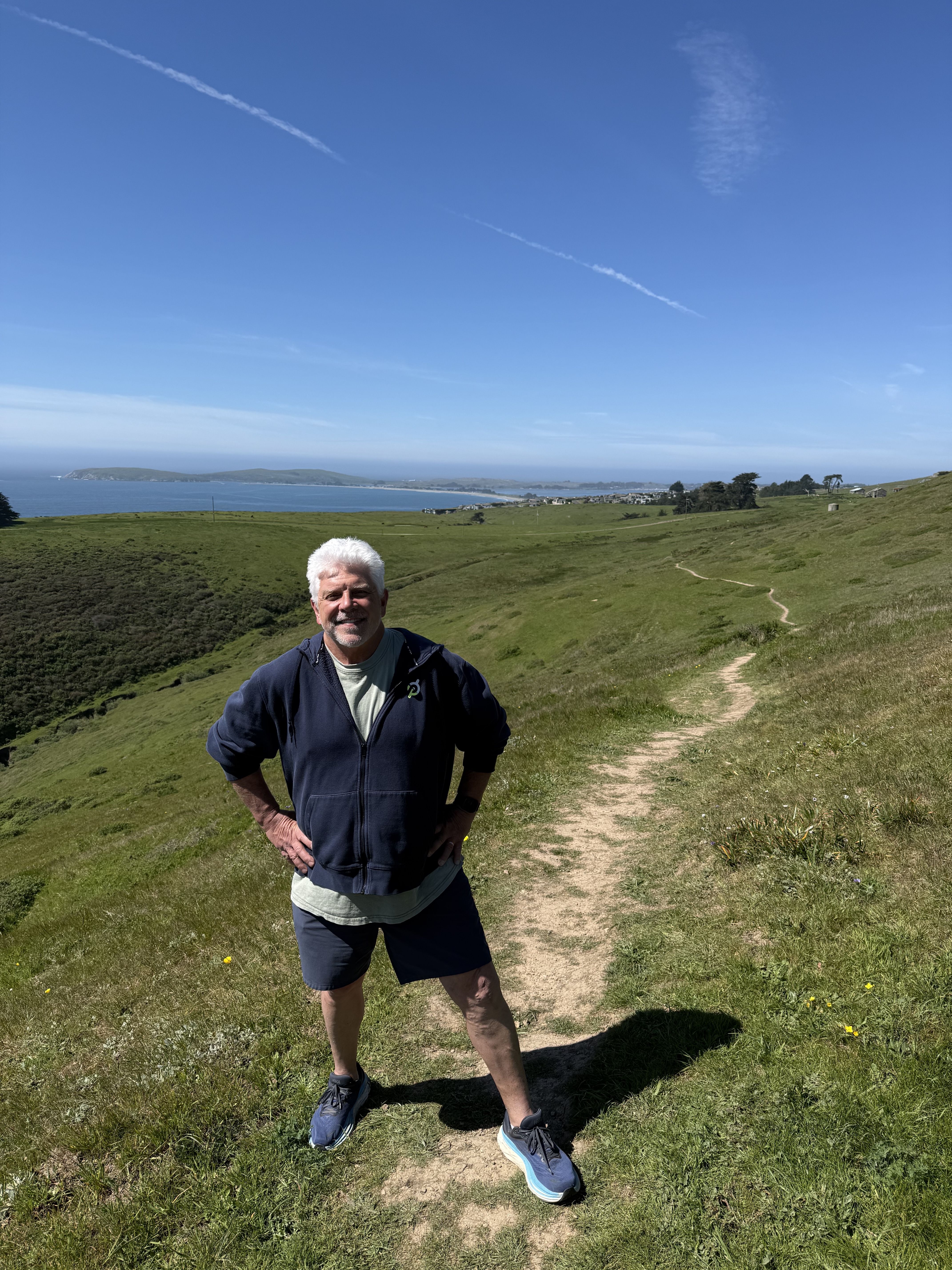 Jeffrey Small on the Sonoma Coast above Bodega Bay